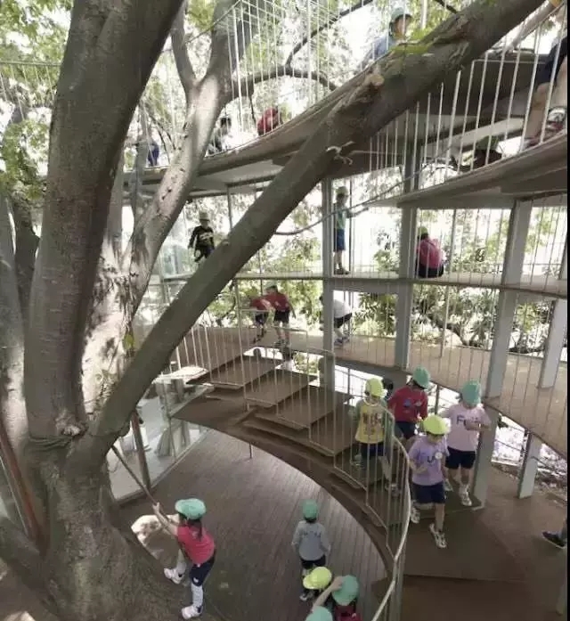 這個日本老爸造了所“甜甜圈”幼兒園, 全世界都去圍觀…